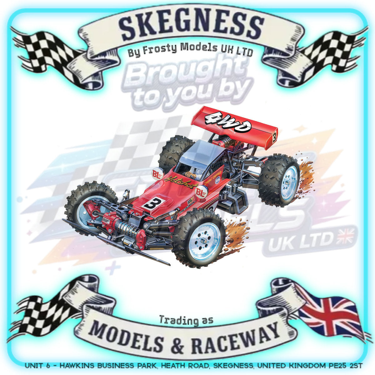 Tamiya - 1/10 RC Buggy Kit Hot Shot 2007 - 58391 (ESC & Motor Included - Requires Radio, Servo, Battery, Charger, PS Spray & Assembly)