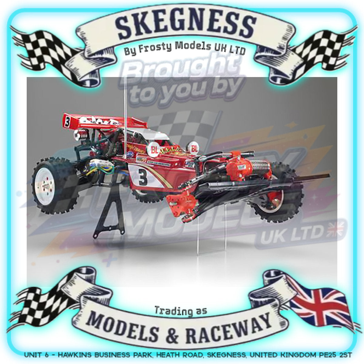 Tamiya - 1/10 RC Buggy Kit Hot Shot 2007 - 58391 (ESC & Motor Included - Requires Radio, Servo, Battery, Charger, PS Spray & Assembly)