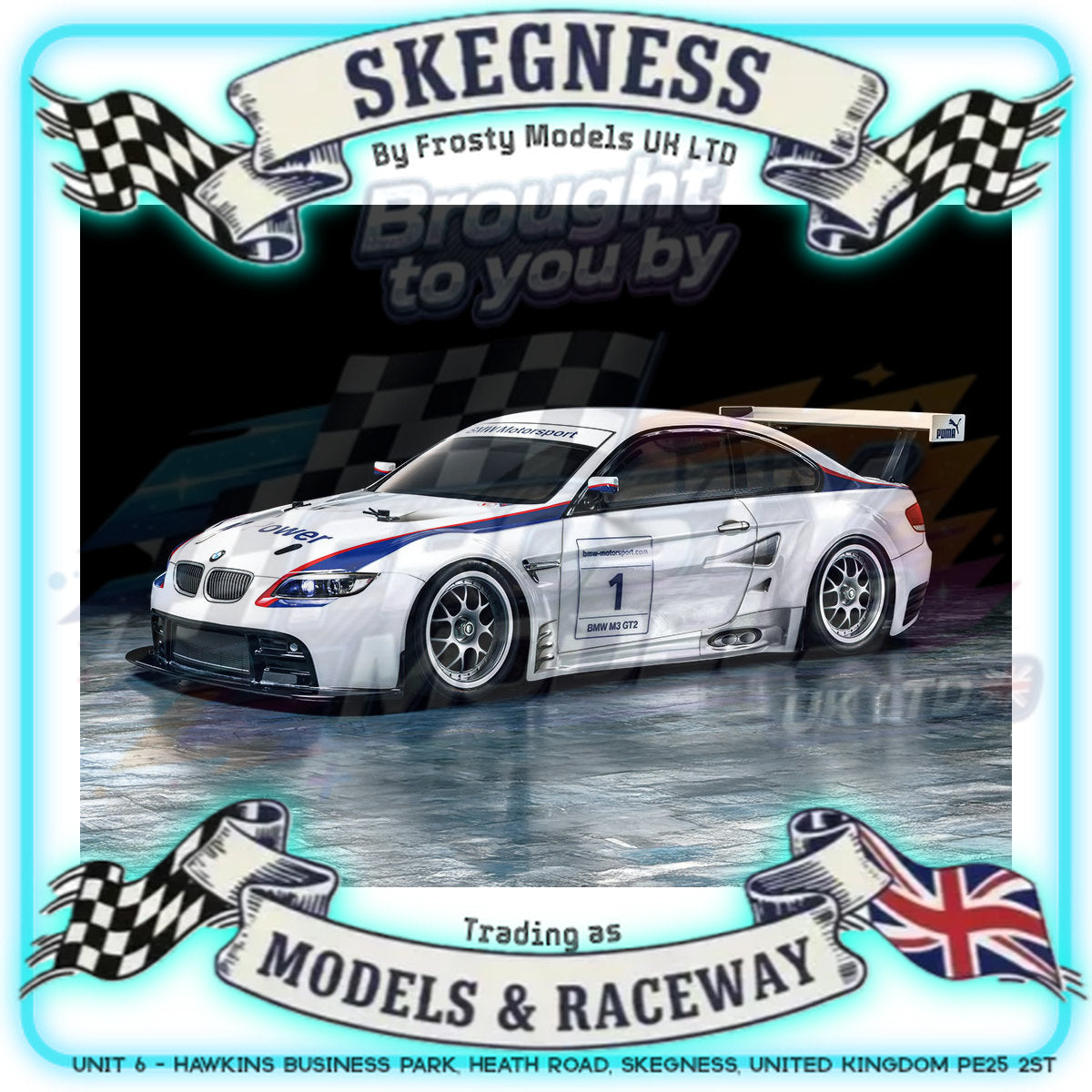 Tamiya - 1/10 RC Car Kit BMW M3 GT2 2009 (TT-01E) - 58449 TAMIYA R/C KITS
