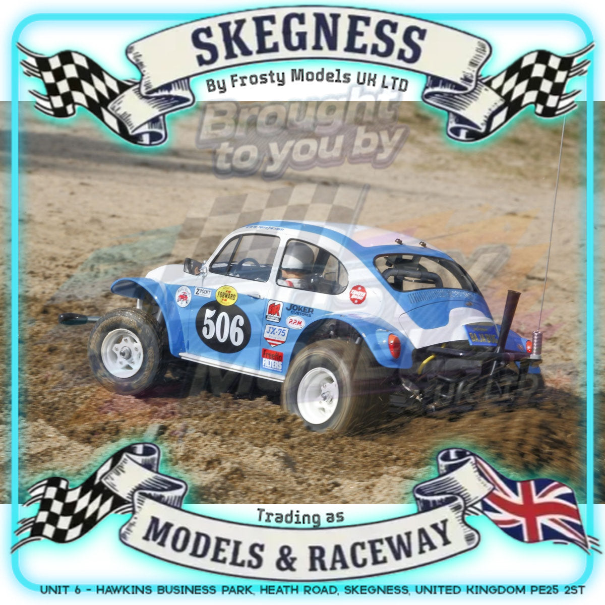 Tamiya - 1/10 RC 2WD Buggy Kit Sand Scorcher - 58452 (ESC & Motor Included - Requires Radio, Servo, Battery, Charger, PS Spray & Assembly)