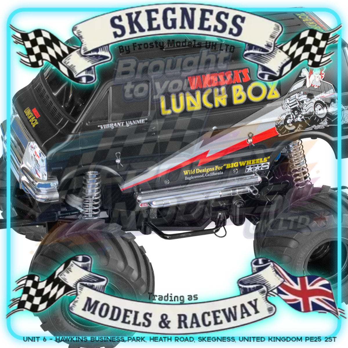 Tamiya - Lunch Box Black Edition - 58546 TAMIYA R/C KITS