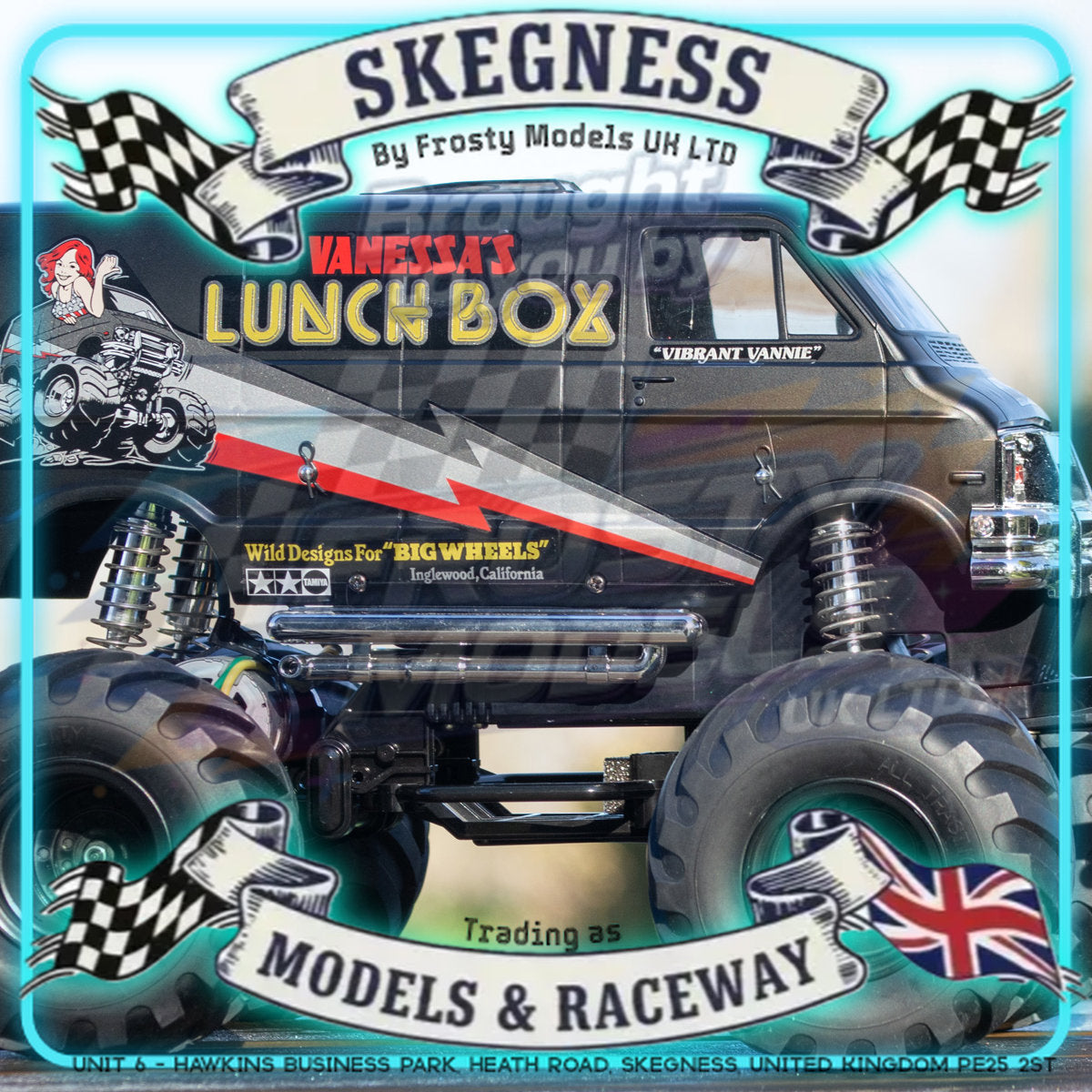Tamiya - Lunch Box Black Edition - 58546 TAMIYA R/C KITS