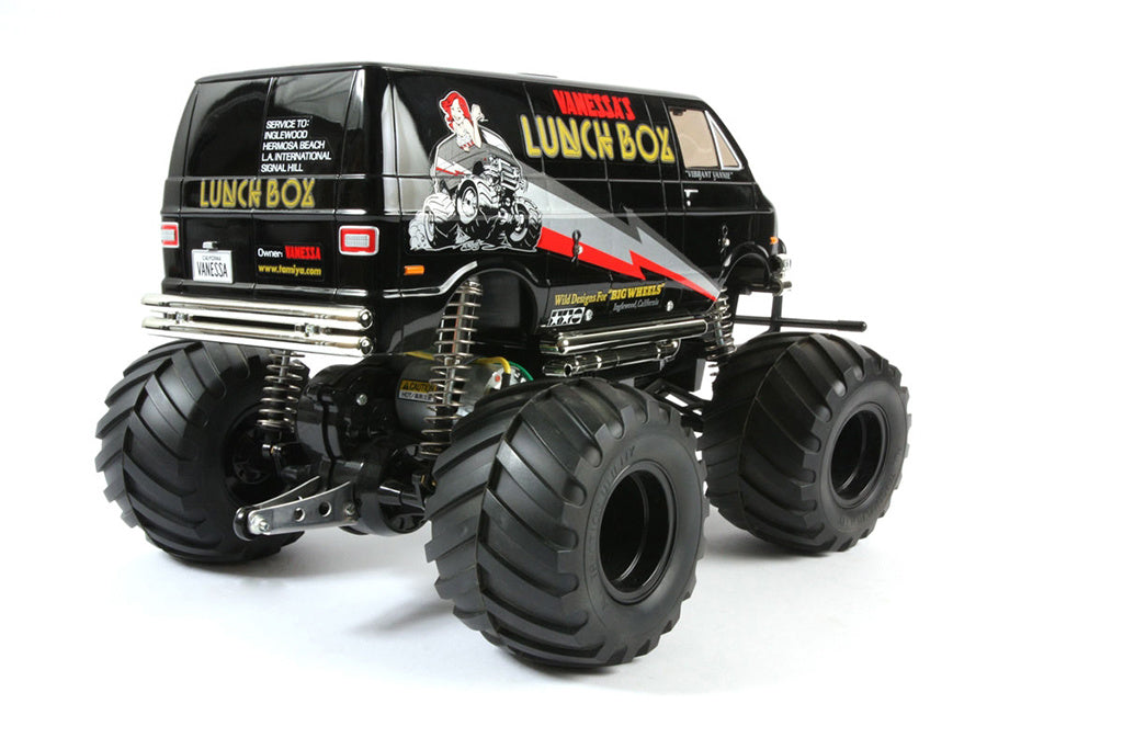 TAMIYA 58546 - (Back-Order / Pre-Order) LUNCH BOX KIT - 1/10 2WD TRUCK - (BLACK EDITION) INC's MOTOR & ESC)