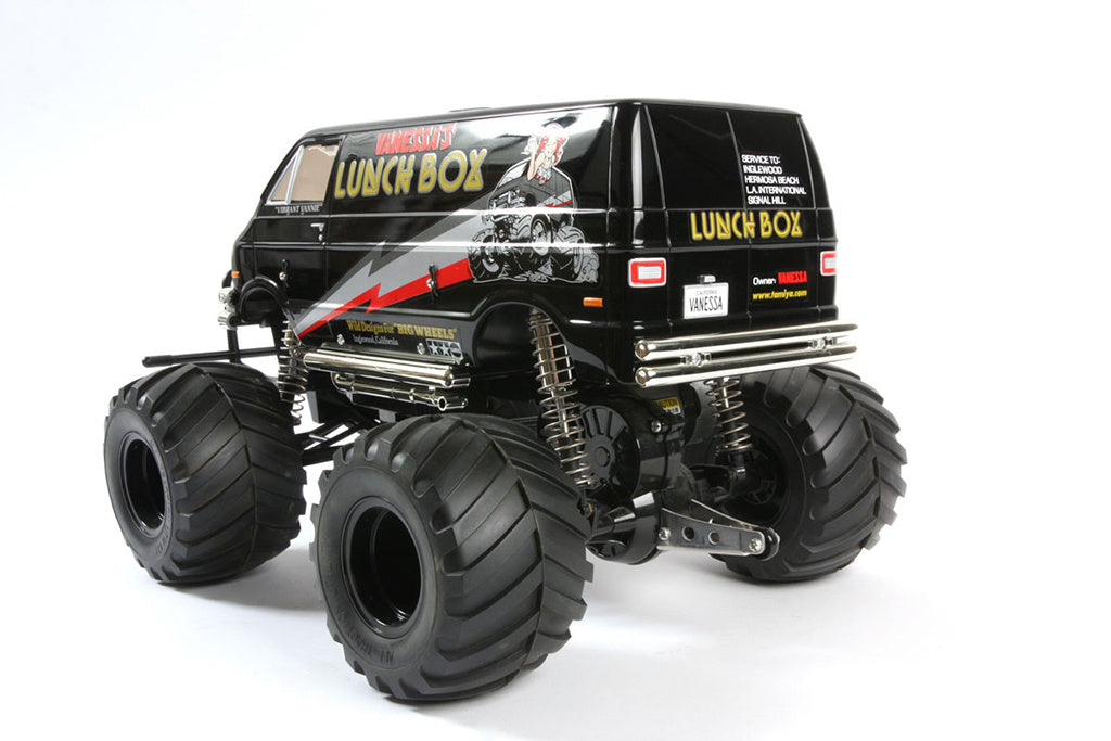 TAMIYA 58546 - (Back-Order / Pre-Order) LUNCH BOX KIT - 1/10 2WD TRUCK - (BLACK EDITION) INC's MOTOR & ESC)