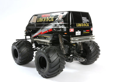 TAMIYA 58546 - (Back-Order / Pre-Order) LUNCH BOX KIT - 1/10 2WD TRUCK - (BLACK EDITION) INC's MOTOR & ESC)
