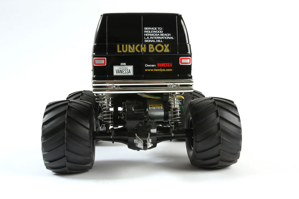 TAMIYA 58546 - (Back-Order / Pre-Order) LUNCH BOX KIT - 1/10 2WD TRUCK - (BLACK EDITION) INC's MOTOR & ESC)