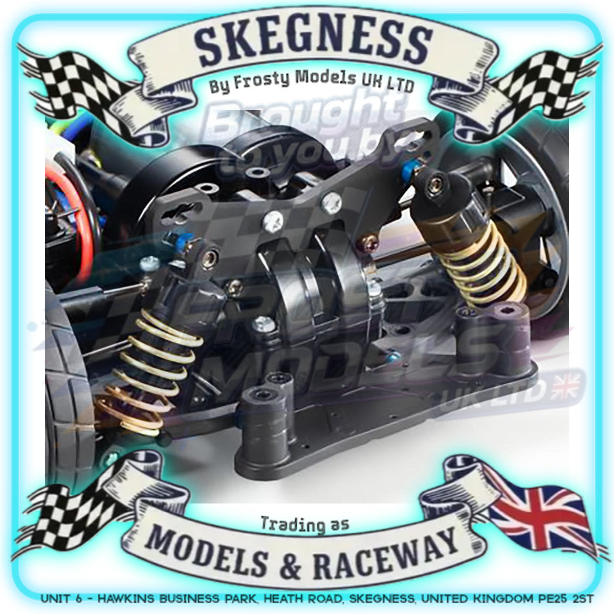 Tamiya - 1/10 RC Car Kit TT-02 Type-S Chassis - 58600 (ESC & Motor Included - Requires Radio, Servo, Battery, Charger, PS Spray & Assembly)