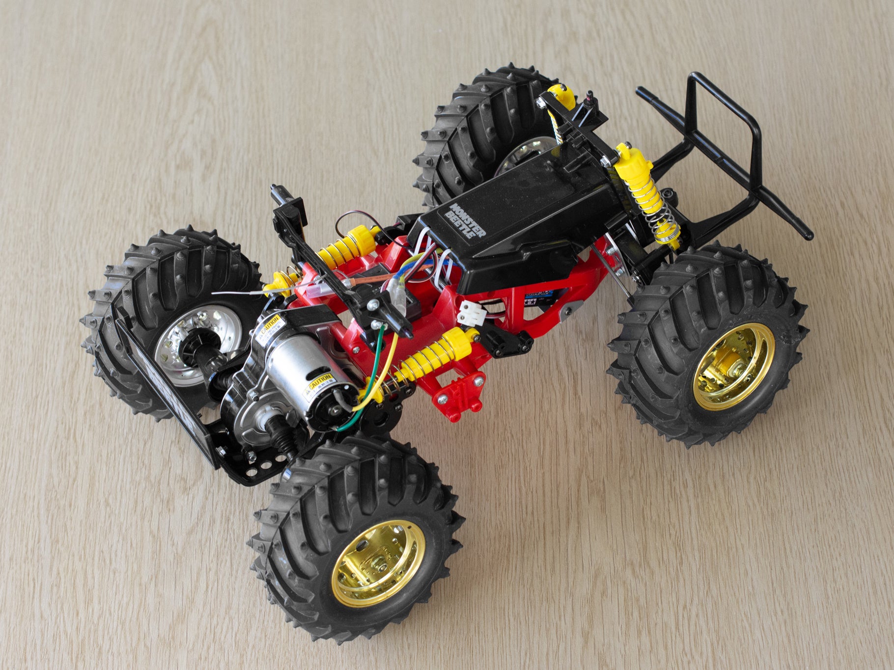 Tamiya 58618 - RC Monster Beetle 2015 Kit 1/10 Monster Truck - (ESC & MOTOR only)