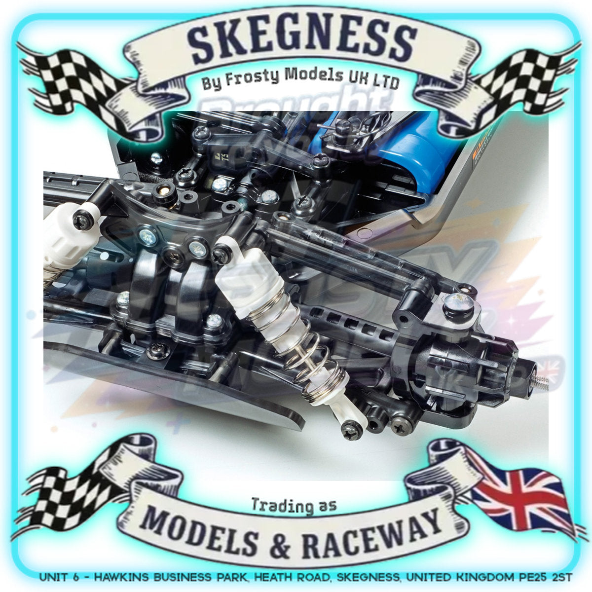 Tamiya - 1/10 RC Buggy Kit Plasma Edge II (TT-02B) - 58630 (ESC & Motor Included - Requires Radio, Servo, Battery, Charger, PS Spray & Assembly)