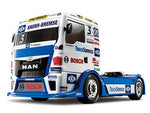 TAMIYA 58632 - TEAM HAHN MAN TGS - EURO TRUCK KIT 4WD 1/10 TT01E (ESC & MOTOR)