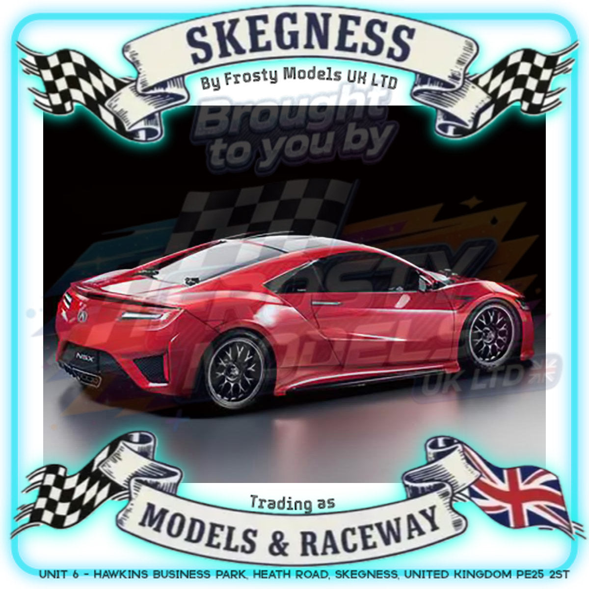 Tamiya - 1/10 RC Car Kit Honda NSX 2016 (TT02) - 58634 TAMIYA R/C KITS
