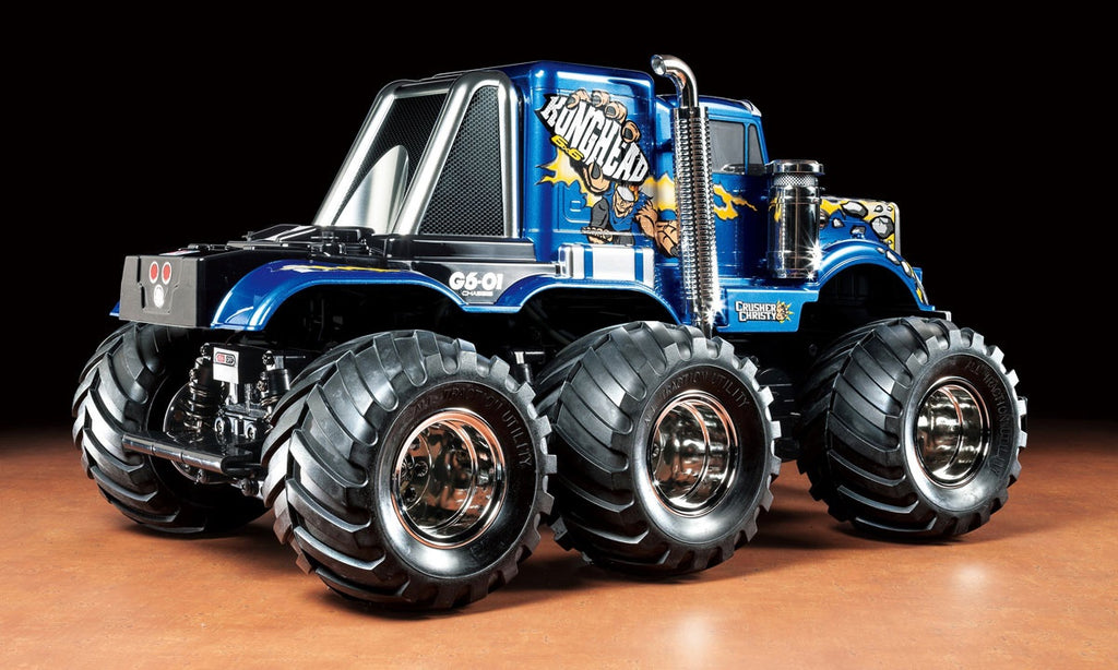 TAMIYA 58646 - (Pre-Order / Back Ordered due JULY 2025) RC Truck 1/18 KONGHEAD 6X6 - (G6-01) ASSEMBLY KIT - (ASSEMBLY, PAINT & ELECTRICS REQUIRED)