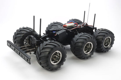 (Used Demo) TAMIYA 58646 - RC Truck 1/18 KONGHEAD 6X6 - (G6-01) With Radio, Hobbywing 1080 ESC, Core 21Motor and 2x Digi High Torque Steering Servos (4 wheel steer capable)