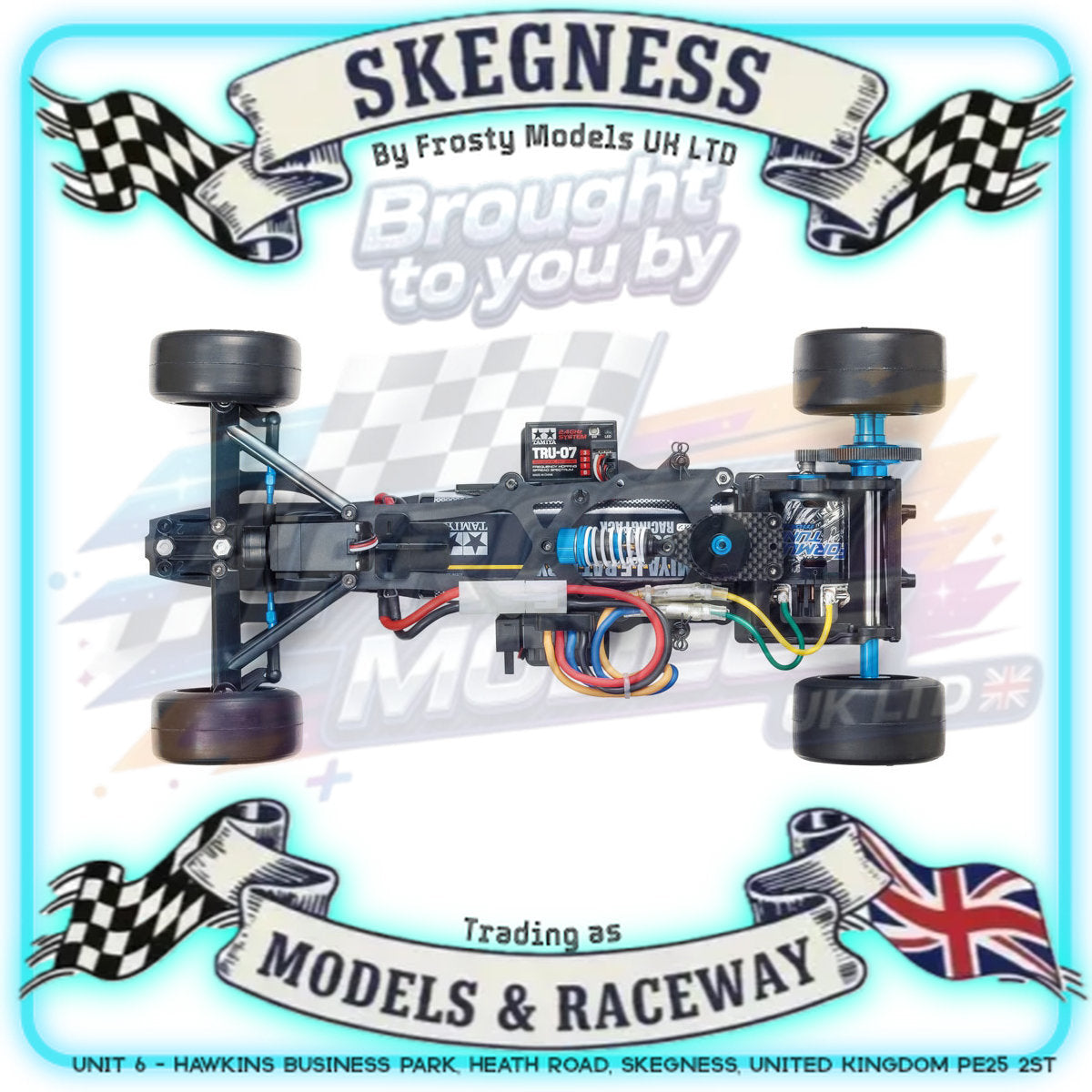 Tamiya - F1 1/10 RC Car Kit F104 Pro II W/Body - 58652 (Requires ESC, Motor, Radio, Servo, Battery, Charger, PS Spray & Assembly)