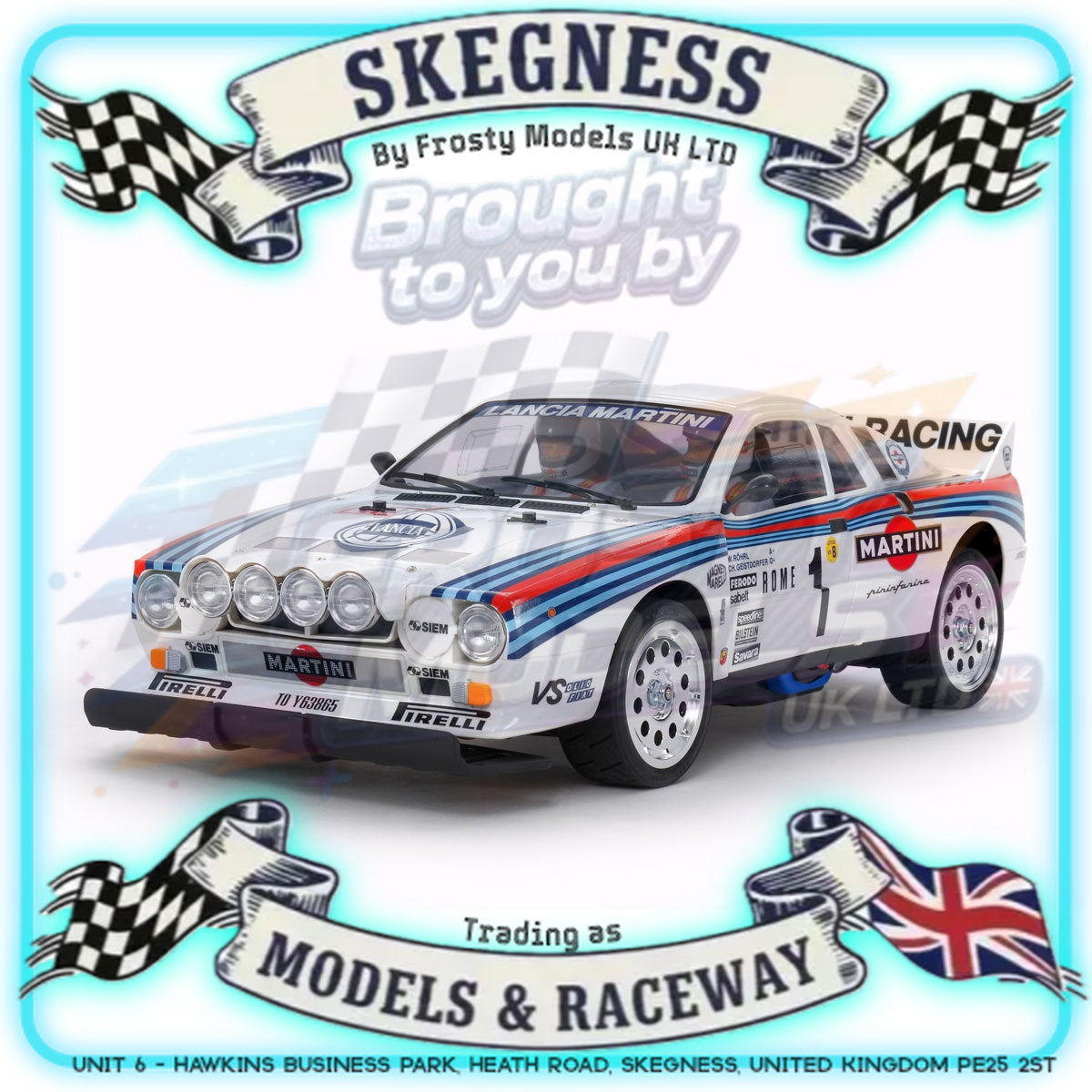1/10 RC Car Kit Lancia 037 Rally (TA02-S) 4WD - 58654 TAMIYA R/C KITS