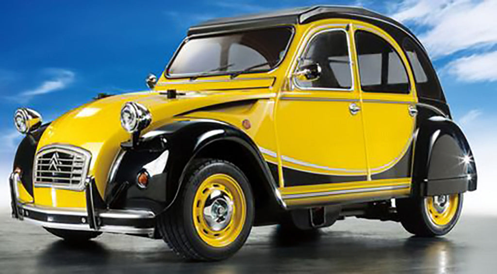 TAMIYA 58655 - RC 1/10 CITROEN 2CV CHARLESTON (M05) FWD M-CHASSIS CAR (ESC & MOTOR INCLUDED - Requires, Radio/Servo Set, Battery & Charger))