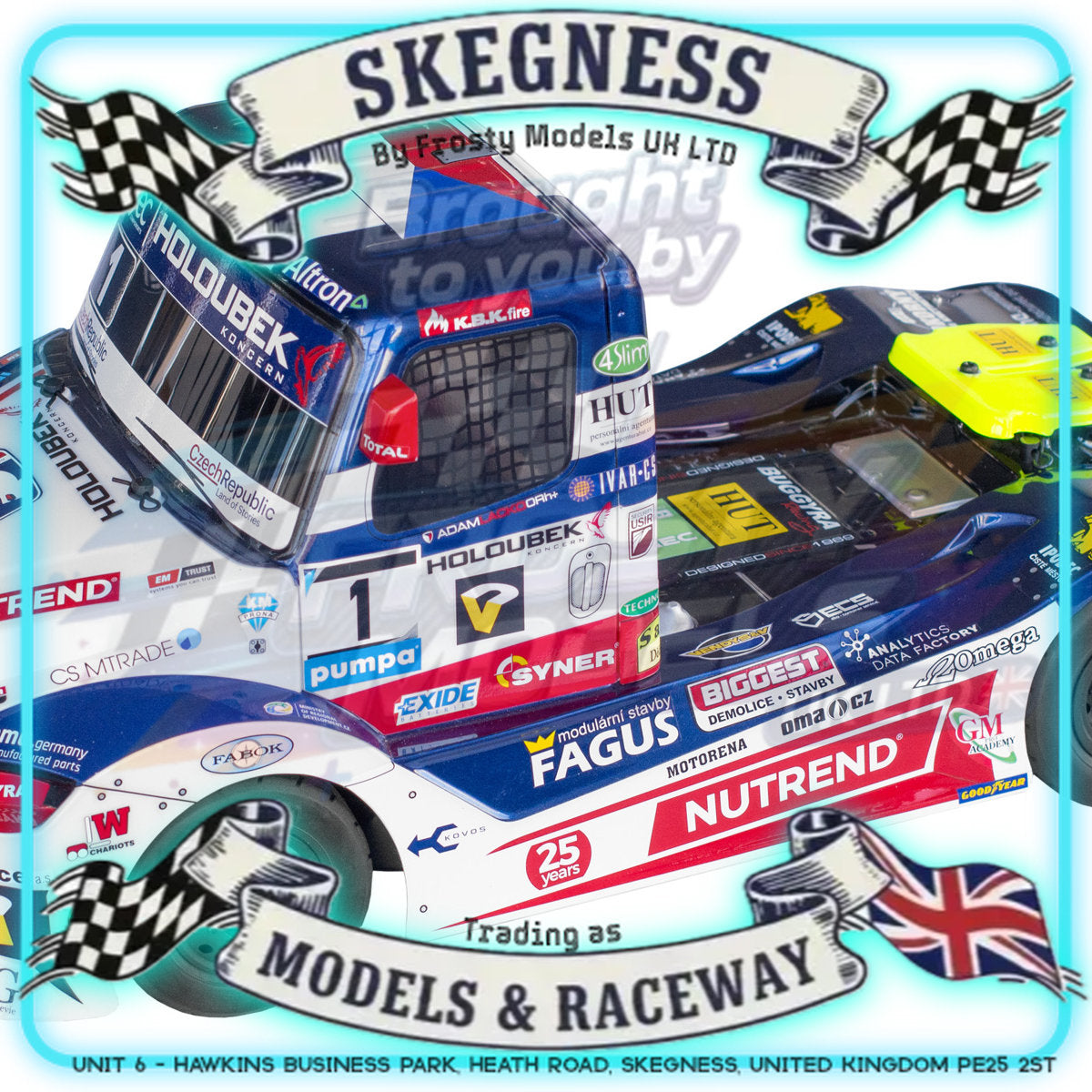 TAMIYA 58661 - BUGGYRA FAT FOX - EURO TRUCK KIT 1/14 4WD TT01E (With ESC & MOTOR)