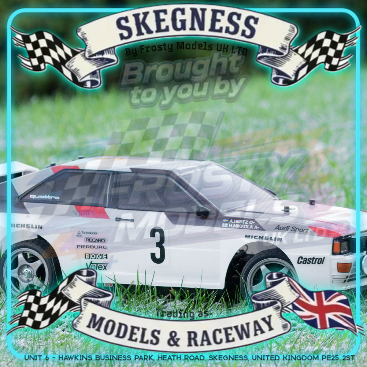Tamiya - 1/10 RC Car Kit Audi Quattro Rally A2 (TT-02) - 58667 TAMIYA R/C KITS