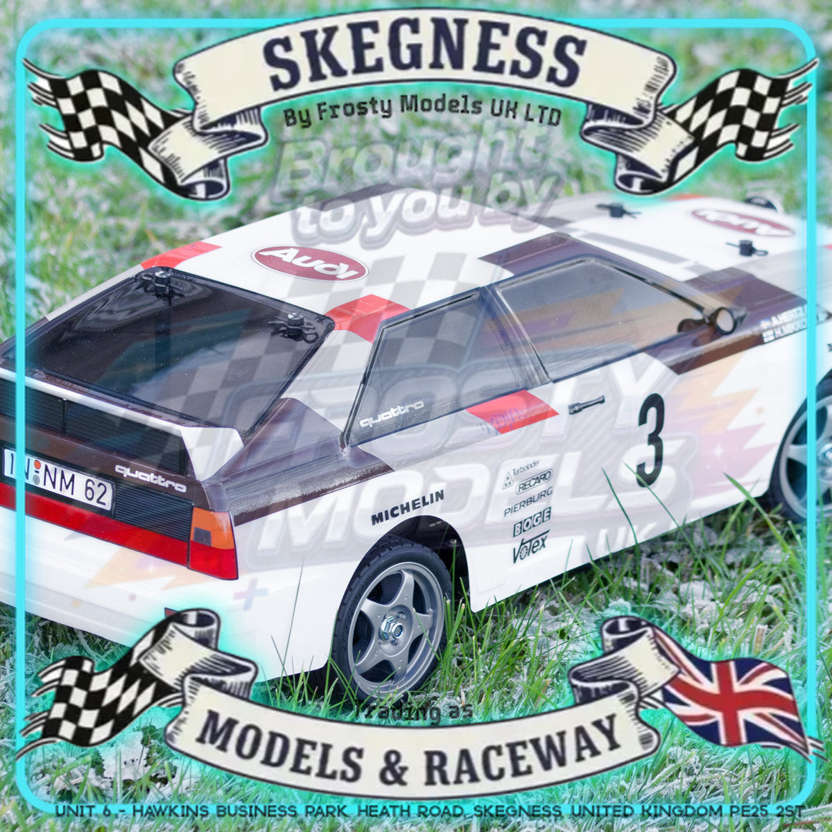 Tamiya - 1/10 RC Car Kit Audi Quattro Rally A2 (TT-02) - 58667 TAMIYA R/C KITS