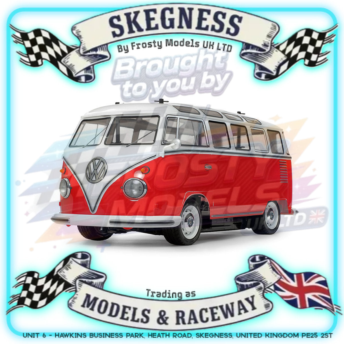Tamiya - 1/10 RC Car Kit M-Chassis VW Type 2 T1 Combi Van M-06 - 58668 TAMIYA R/C KITS
