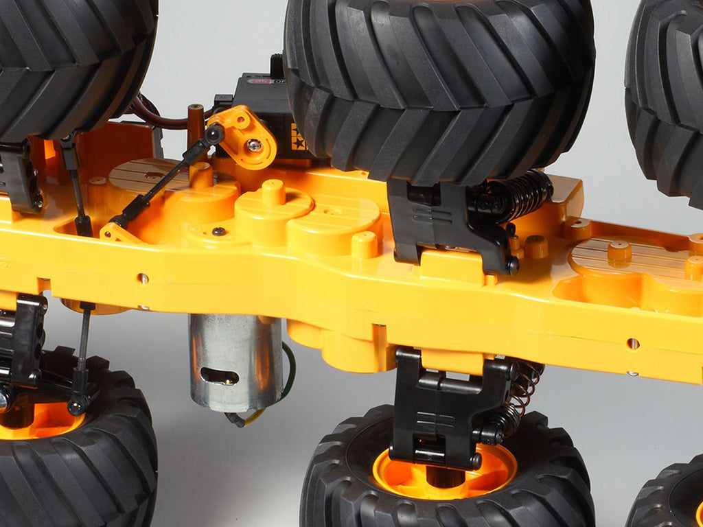 TAMIYA 58676 - (Back Ordered) RC 1/24 VOLVO A60H HAULER - (G6-01 Chassis Kit) - 486mm long! (Motor & ESC included)