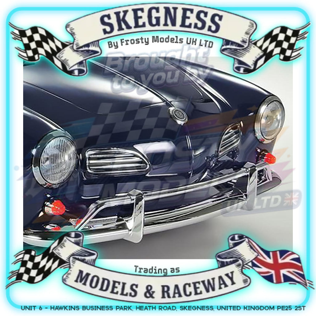 Tamiya - 1/10 RC Car M-Chassis Kit Volkswagen Karmann Ghia (M-06) - 58677 (ESC & Motor Included - Requires Radio, Servo, Battery, Charger, PS Spray & Assembly)