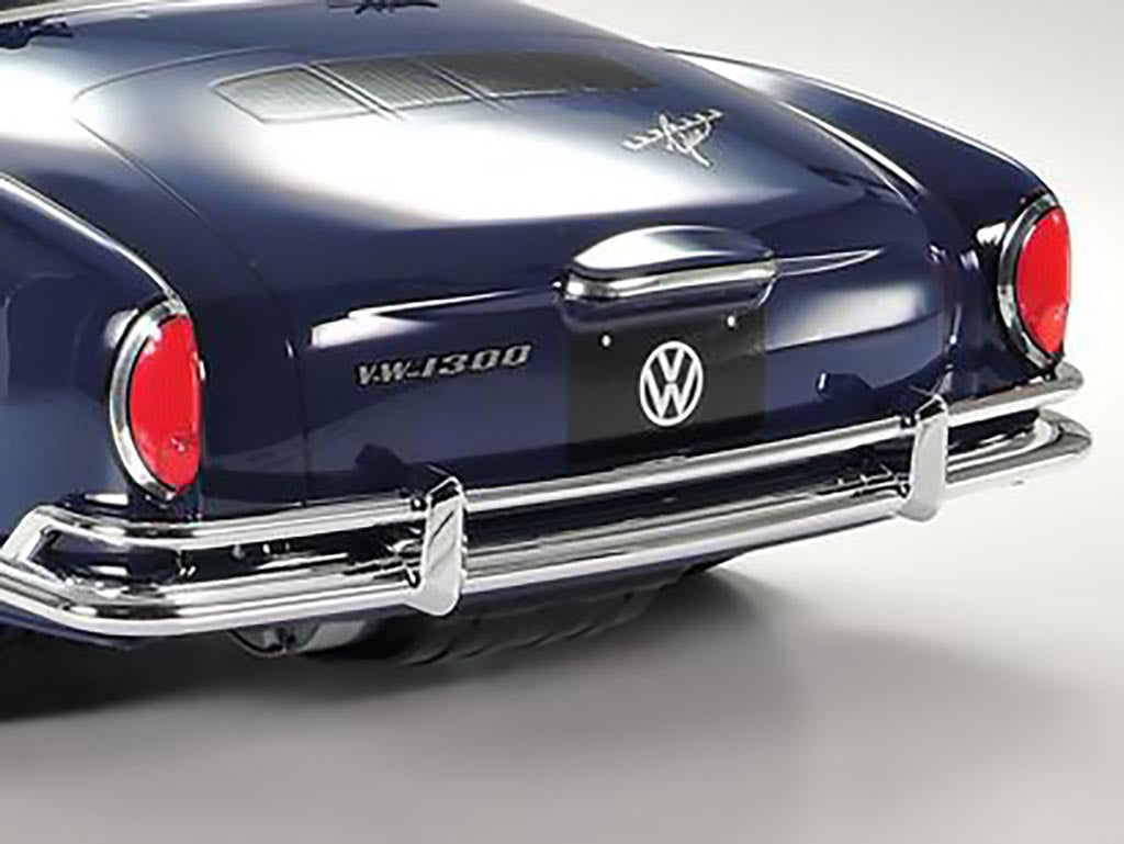 Tamiya - 1/10 RC Car M-Chassis Kit Volkswagen Karmann Ghia (M-06) - 58677 (ESC & Motor Included - Requires Radio, Servo, Battery, Charger, PS Spray & Assembly)