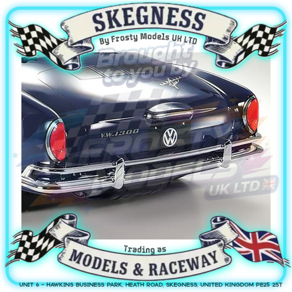 Tamiya - 1/10 RC Car M-Chassis Kit Volkswagen Karmann Ghia (M-06) - 58677 (ESC & Motor Included - Requires Radio, Servo, Battery, Charger, PS Spray & Assembly)