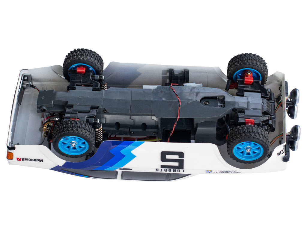 TAMIYA 58687 - Ford Escort Mk II Rally MF01X RC 4WD Car Kit - (Inc's ESC & Motor) (PRE-PAINTED WHITE)