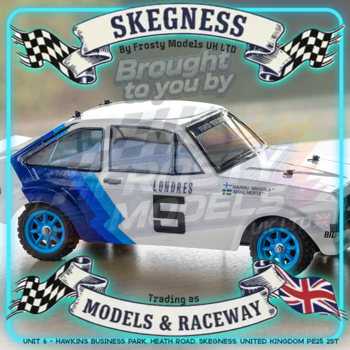 Tamiya - 1/10 RC Car Kit M-Chassis Ford Escort Mk II Rally (MF-01X) - 58687 TAMIYA R/C KITS