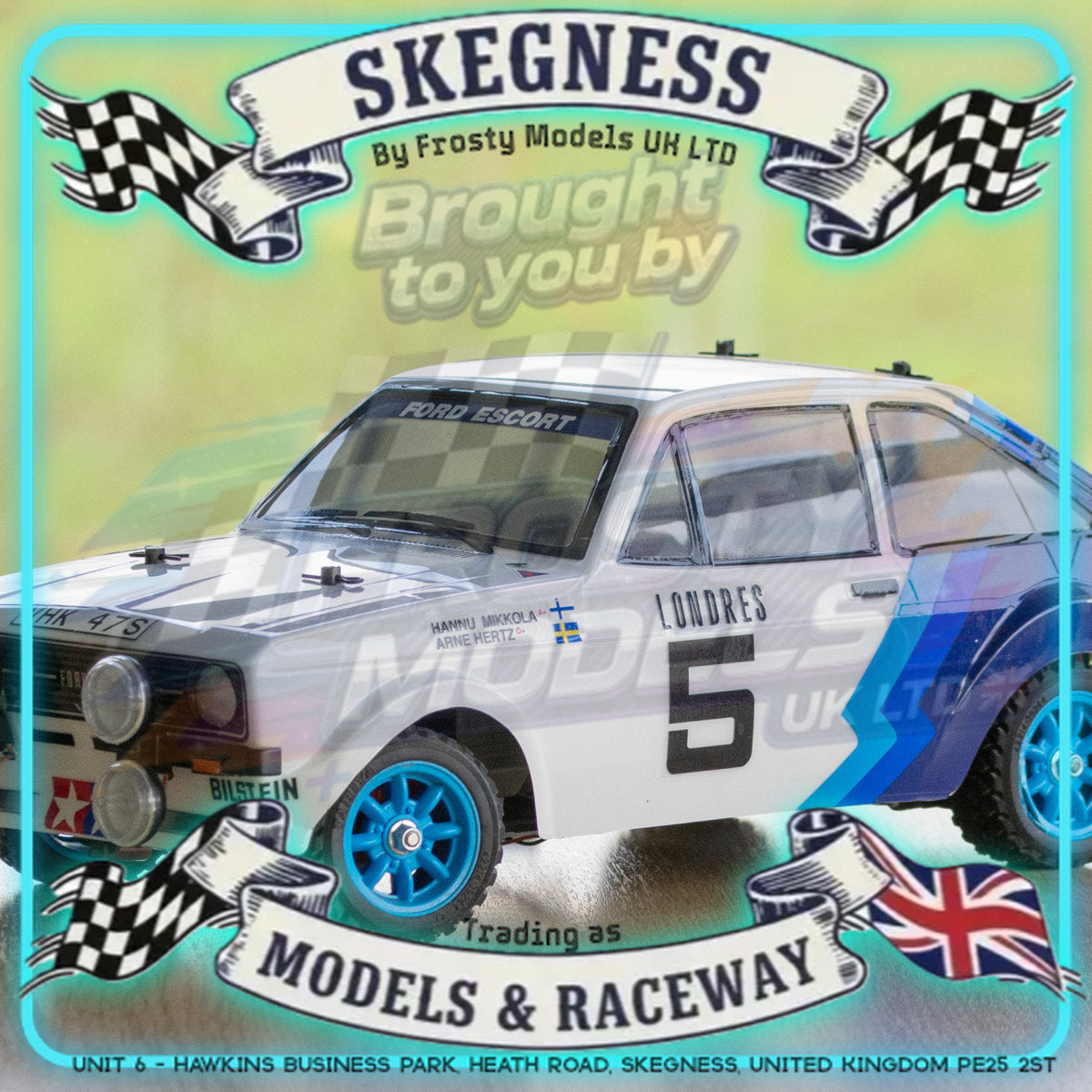 Tamiya - 1/10 RC Car Kit M-Chassis Ford Escort Mk II Rally (MF-01X) - 58687 TAMIYA R/C KITS