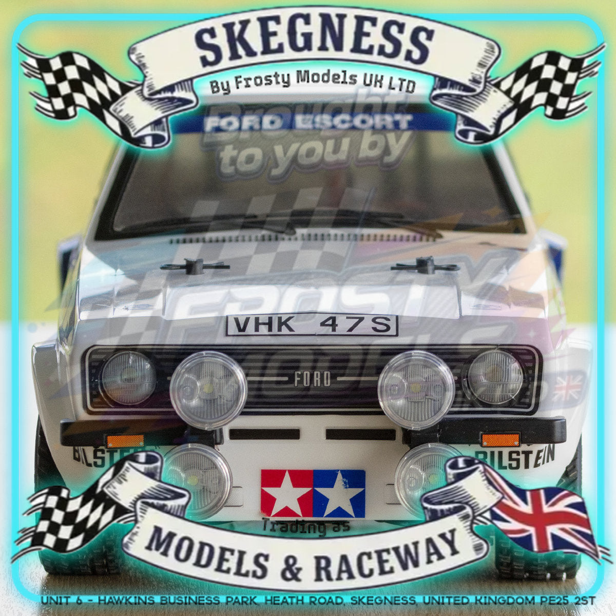 Tamiya - 1/10 RC M-Chassis Car Kit Ford Escort Mk II Rally (MF-01X) - 58687 (ESC & Motor Included - Requires Radio, Servo, Battery, Charger, PS Spray & Assembly)