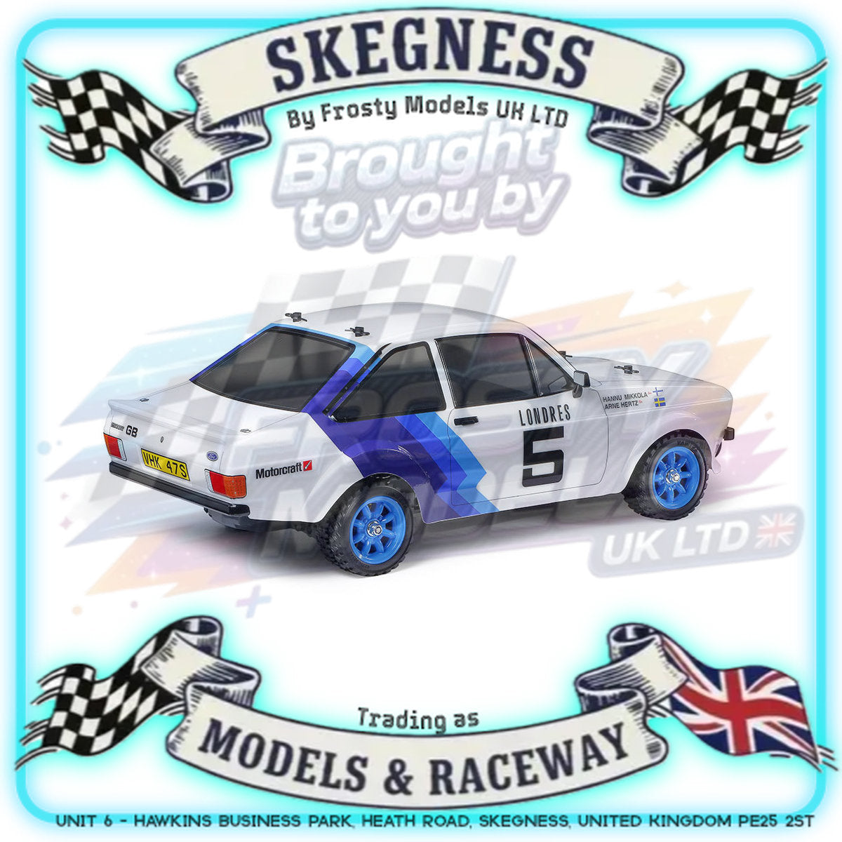 Tamiya - 1/10 RC Car Kit M-Chassis Ford Escort Mk II Rally (MF-01X) - 58687 TAMIYA R/C KITS