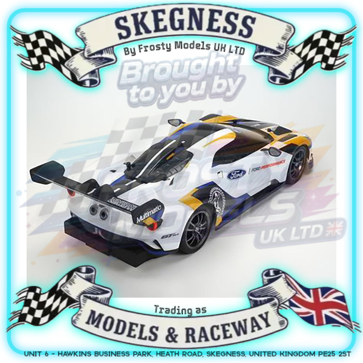 Tamiya - 1/10 RC Car Kit - Ford GT Mk II 2020 (TT-02) - 58689 TAMIYA R/C KITS