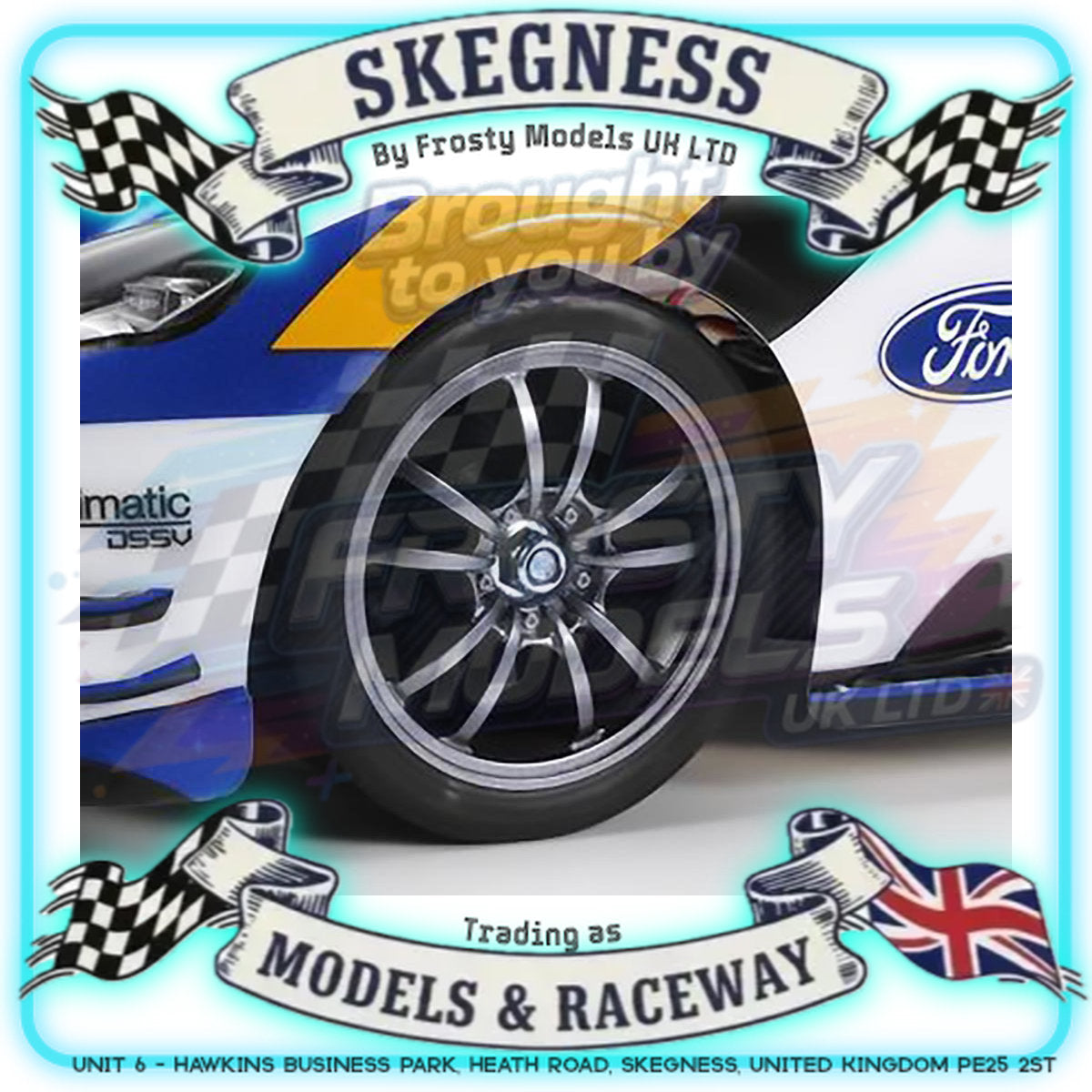 Tamiya - 1/10 RC Car Kit - Ford GT Mk II 2020 (TT-02) - 58689 TAMIYA R/C KITS