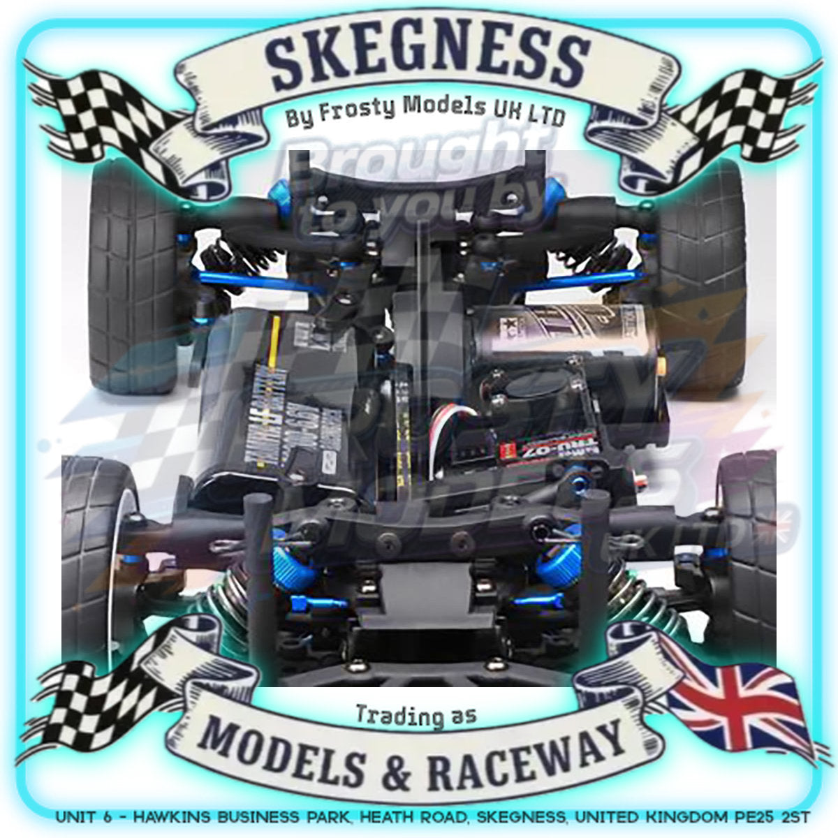 Tamiya - 1/10 RC Car Kit TA08 Pro Chassis Rolling - 58693 TAMIYA R/C KITS (No Electrics, no Body)