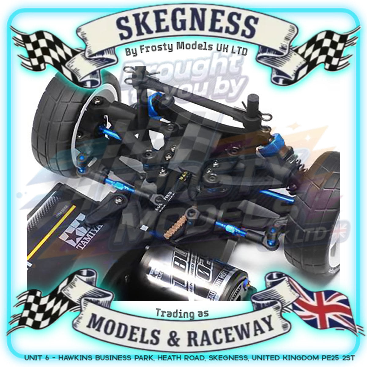 Tamiya - 1/10 RC Car Kit TA08 Pro Chassis Rolling - 58693 TAMIYA R/C KITS (No Electrics, no Body)
