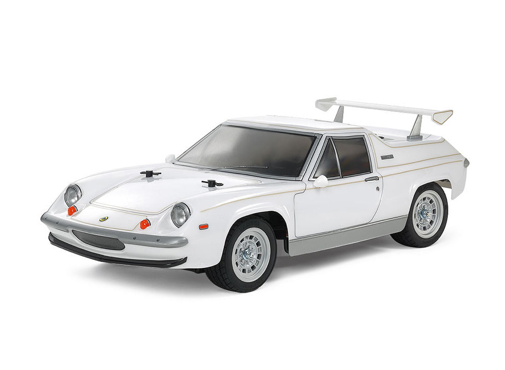 Tamiya - 1/10 RC Car M-Chassis Kit Lotus Europa Special (M-06) - 58698 (ESC & Motor Included - Requires Radio, Servo, Battery, Charger, PS Spray & Assembly)