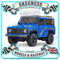 Tamiya - 1/10 RC Rock Crawler Kit Land Rover 1990 Defender 90 (CC-02) - 58700 (ESC & Motor Included - Requires Radio, Servo, Battery, Charger, PS Spray & Assembly)