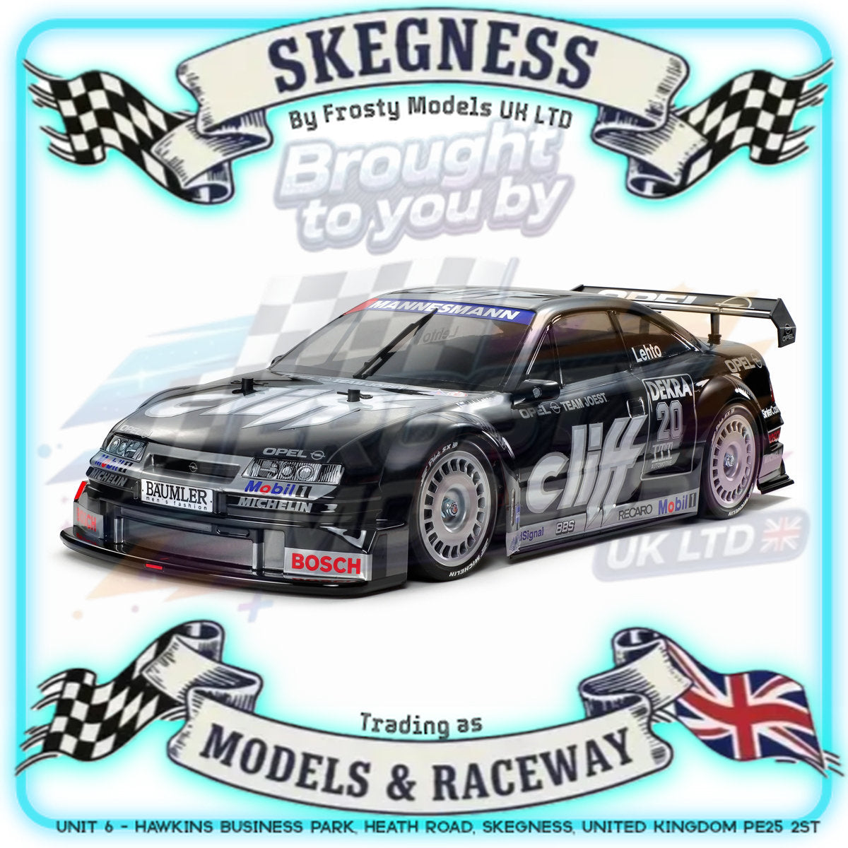 (Discontinued) Tamiya - 1/10 RC Car Kit Opel Calibra V6 Cliff (Tt-01E) - 58701 TAMIYA R/C KITS