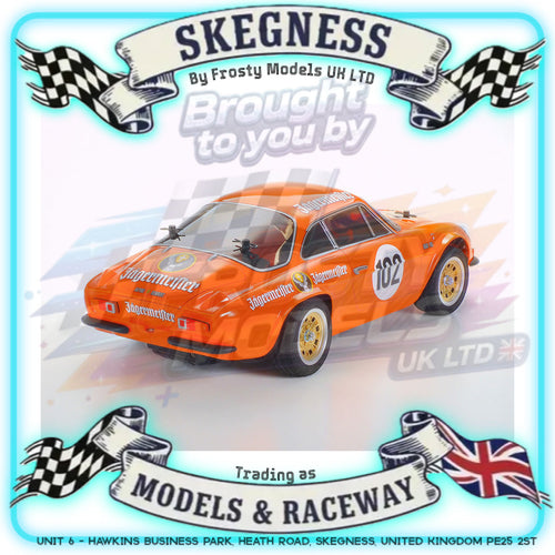 (Discontinued) Tamiya - 1/10 RC Car Kit M-Chassis Alpine A110 Jägermeister 1973 (M-06) - 58708 TAMIYA R/C KITS