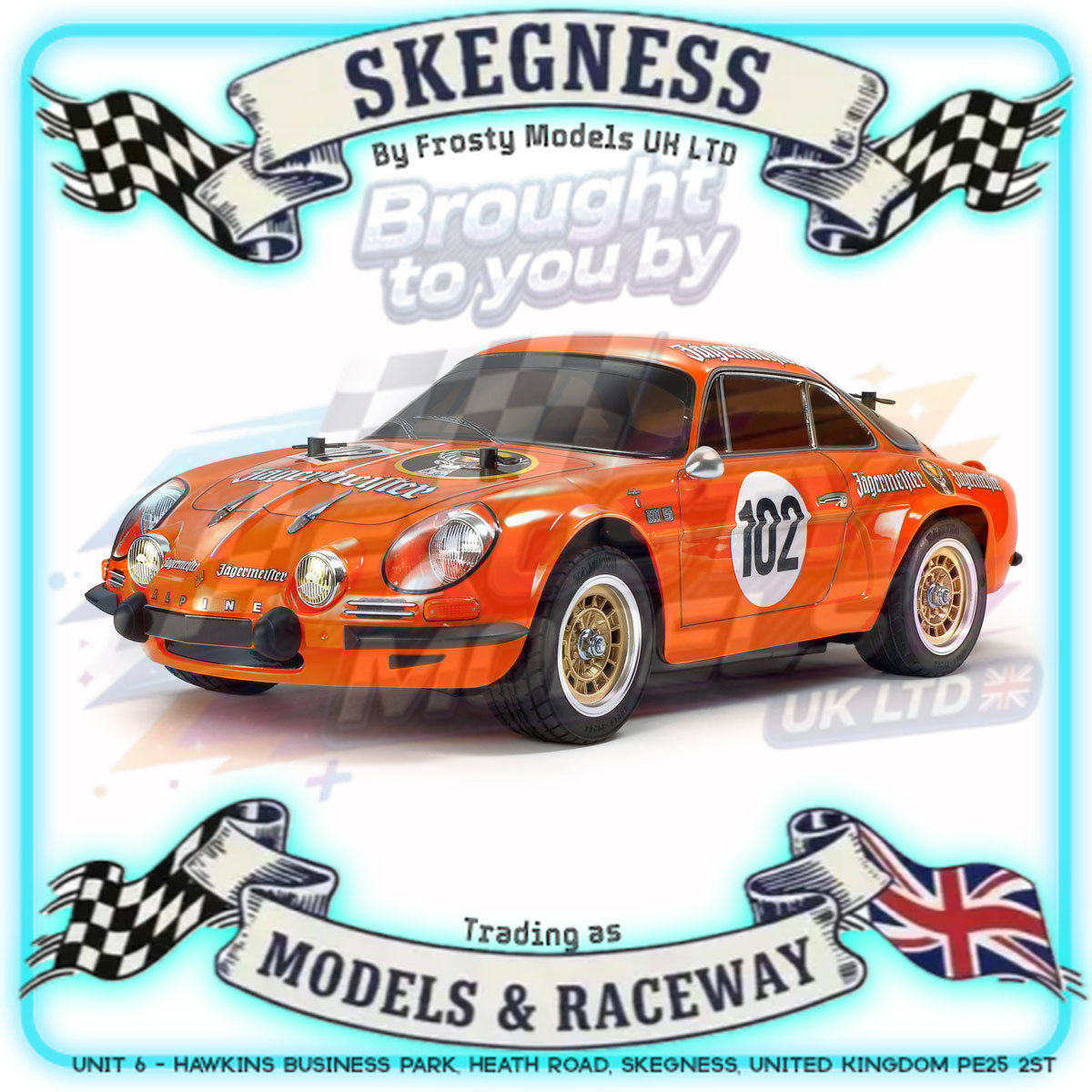 (Discontinued) Tamiya - 1/10 RC Car Kit M-Chassis Alpine A110 Jägermeister 1973 (M-06) - 58708 TAMIYA R/C KITS