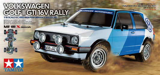 TAMIYA 58714 - Golf MK2 GTI 16 Rally (MF01X) - 4WD M-CHASSIS CAR - (ESC & MOTOR INCLUDED ONLY)