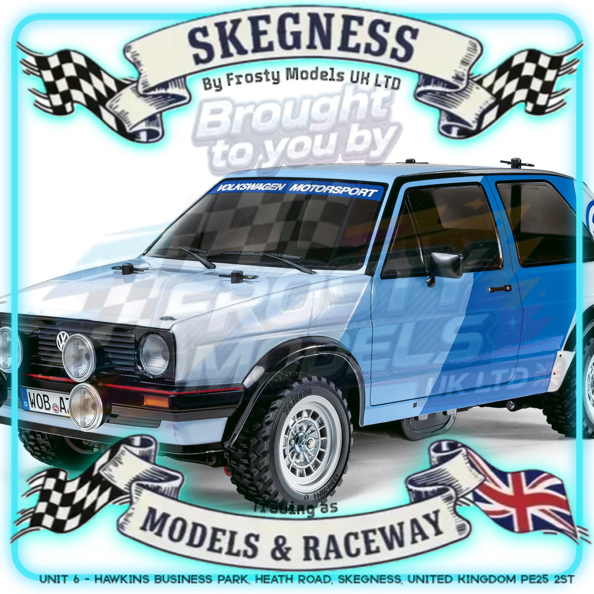 Tamiya - 1/10 RC Car Kit M-Chassis Golf MK2 GTI 16 Rally MF-01X - 58714 TAMIYA R/C KITS