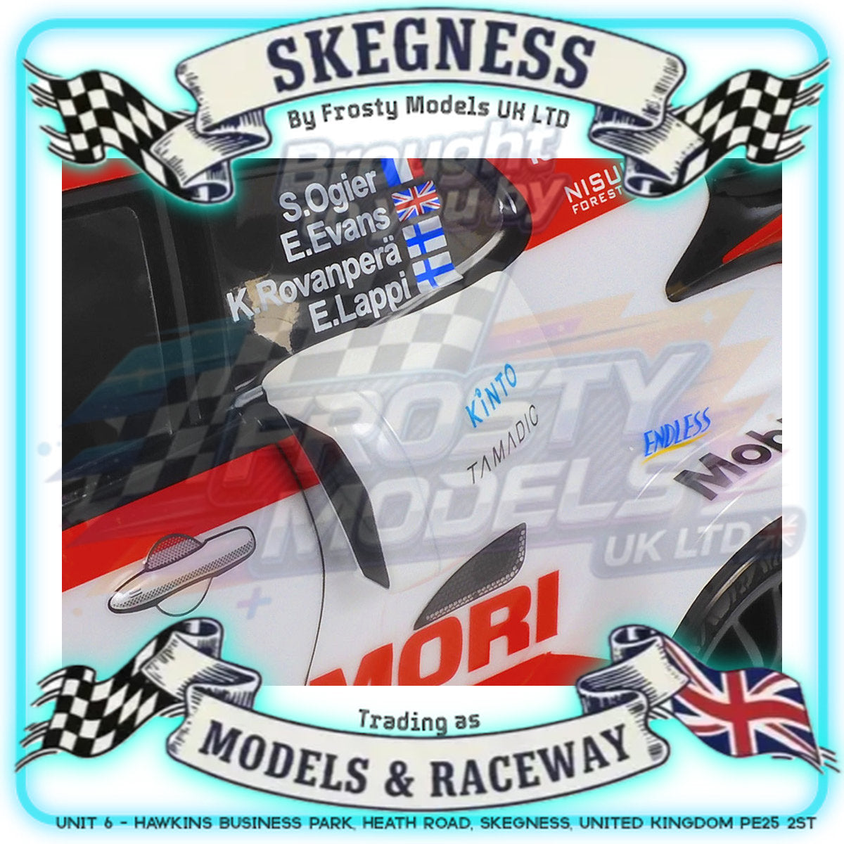 Tamiya - 1/10 RC Car Kit Toyota GR Yaris Rally 1 Hybrid (TT02) - 58716 TAMIYA R/C KITS