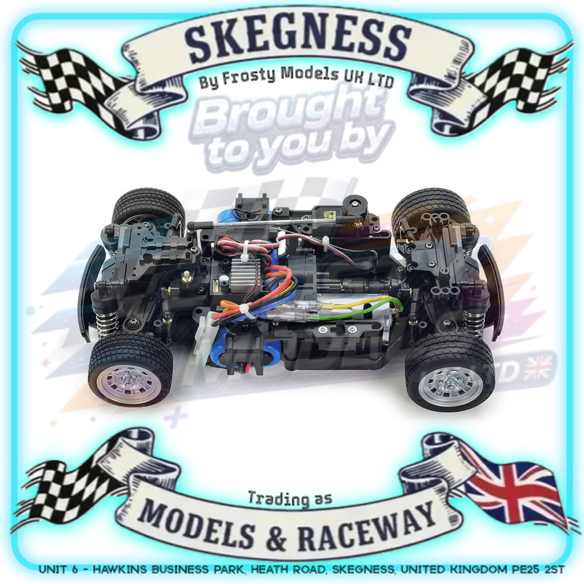 Tamiya - 1/10 RC Car M-Chassis Kit 1000 TCR Berlina Corse (MB01) - 58721 (ESC & Motor Included - Requires Radio, Servo, Battery, Charger, PS Spray & Assembly)