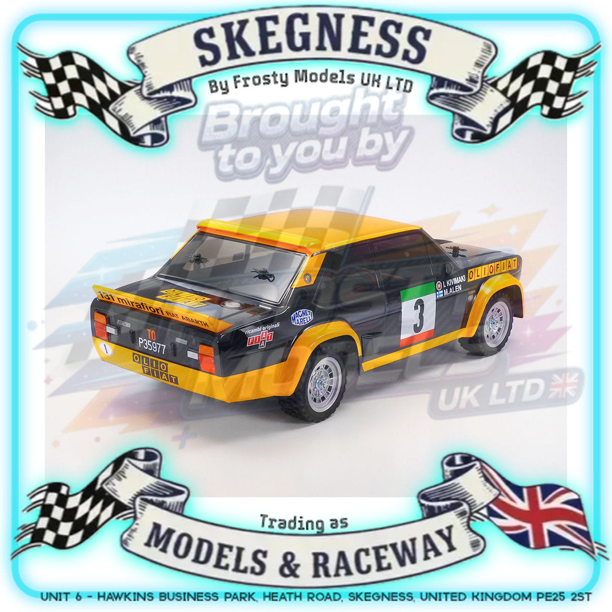 (Discontinued) Tamiya - 1/10 RC Car Kit M-Chassis Fiat 131 Abarth Rally MF-01X - 58723 TAMIYA R/C KITS