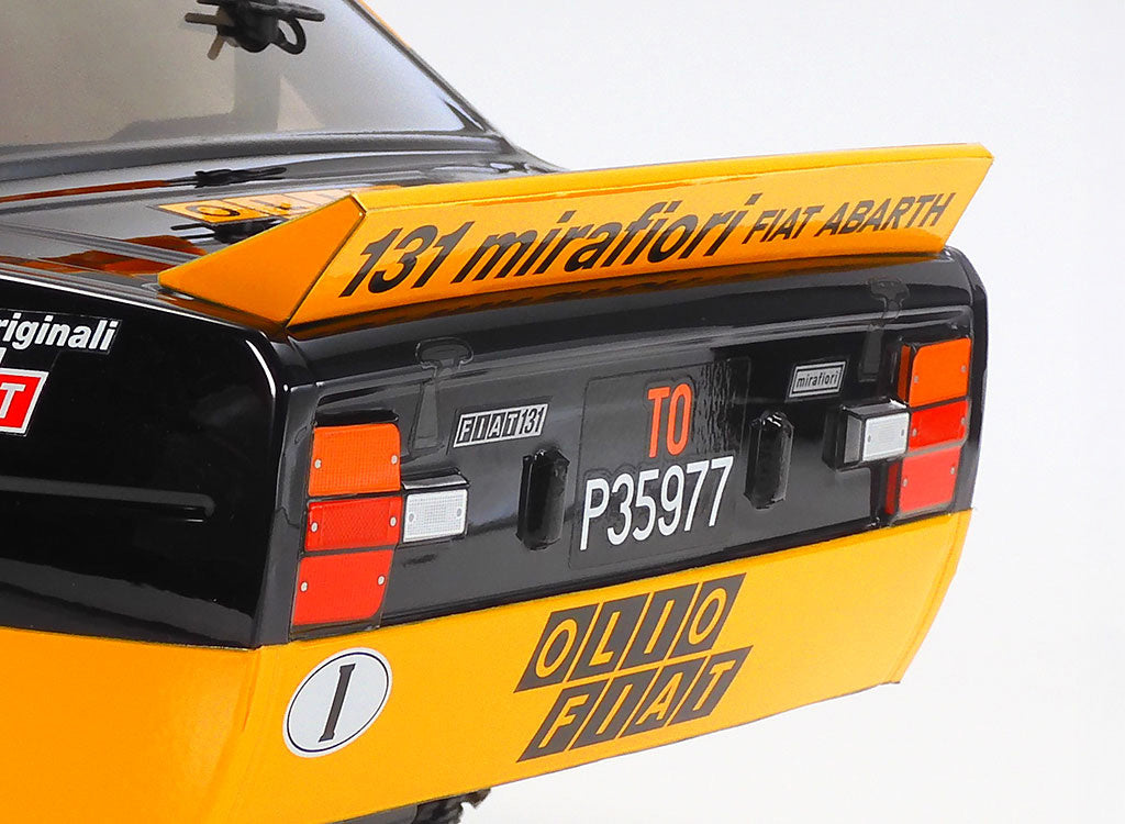 TAMIYA 58723 - Fiat 131 Abarth Rally (MF01X) RC 4WD Car Kit - (Inc's ESC & Motor - Requires Radio Set, Servo, Battery & Charger) (M-chassis)
