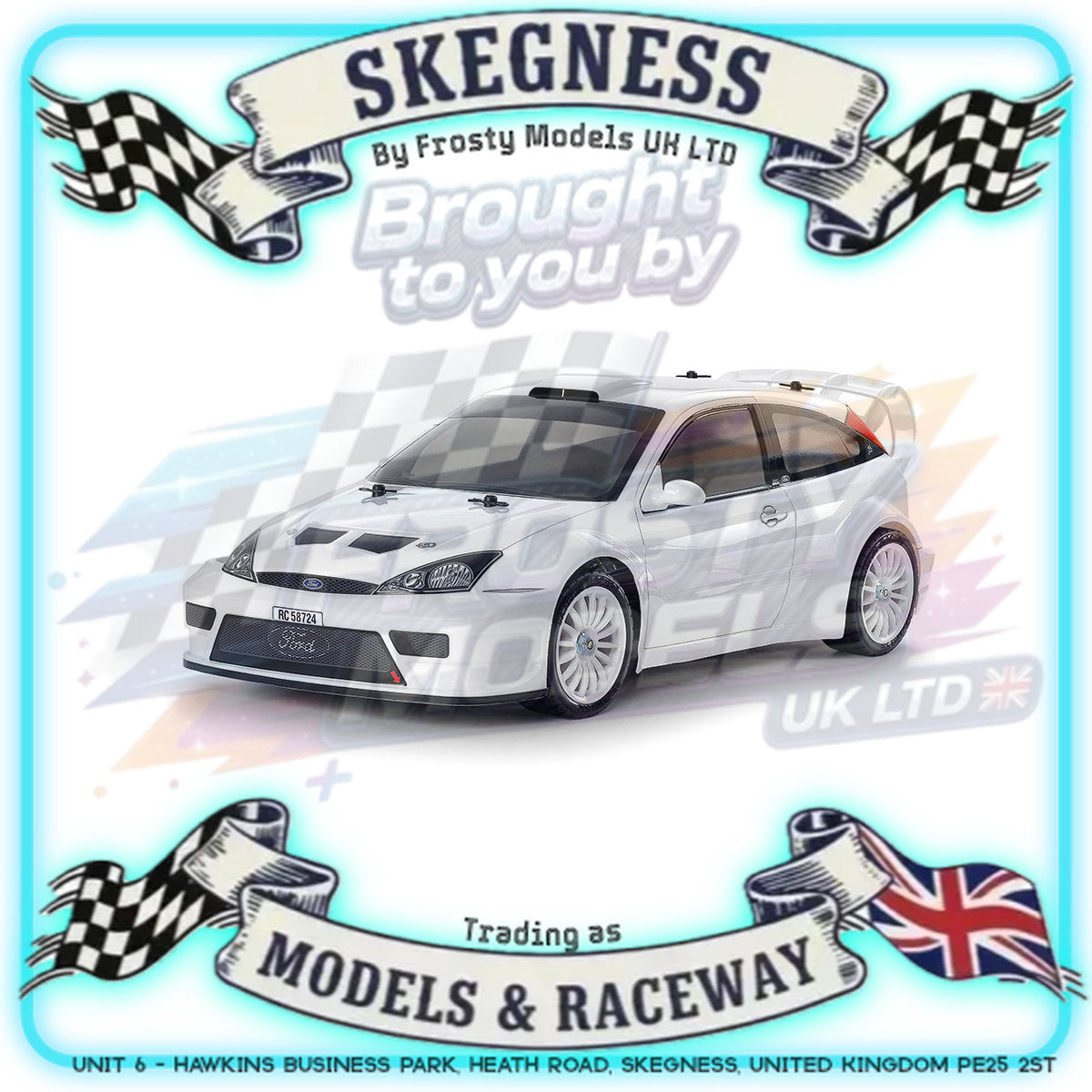 Tamiya - 1/10 RC Car Kit 2003 Focus RS Custom (TT-02) - 58724 TAMIYA R/C KITS