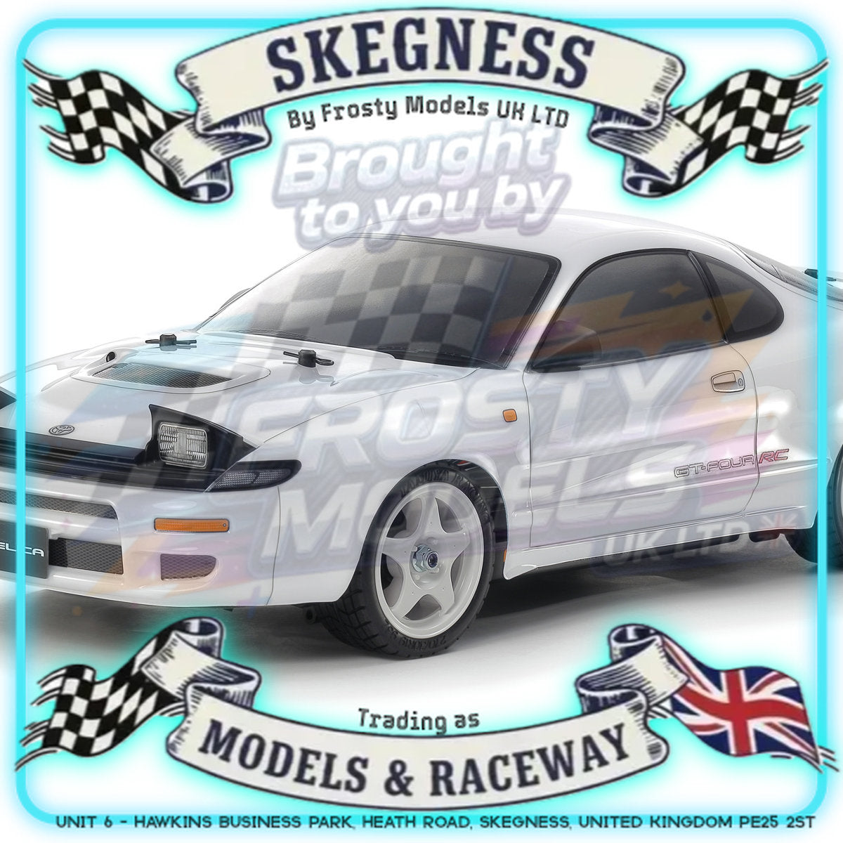 Tamiya - 1/10 RC Car Kit Toyota GT-FOUR RC (ST185) (TT-02) - 58730 TAMIYA R/C KITS